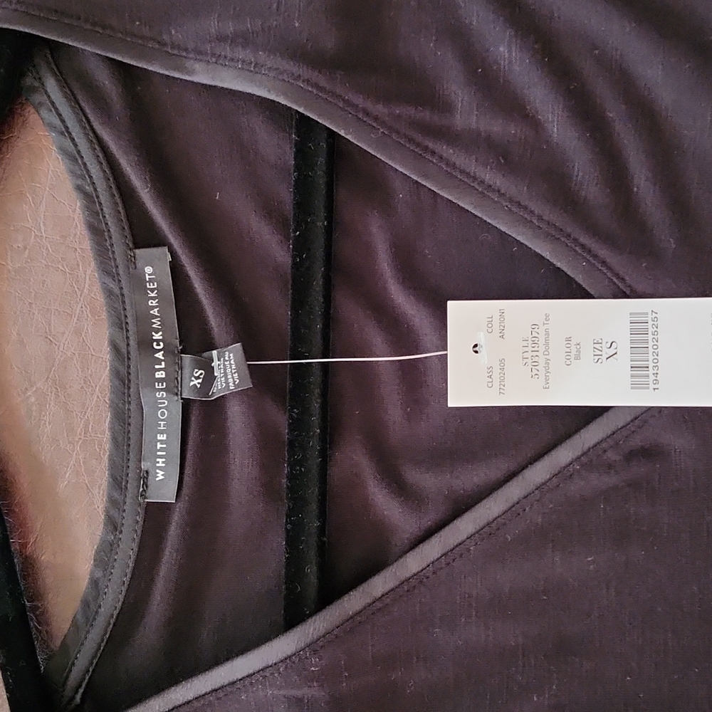 WHBM, Everyday Dolman Tee XS New with tag